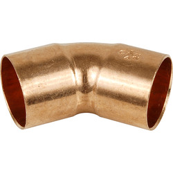 Boutté Coude 45° femelle à souder Ø22 - 10237 - de Toolstation