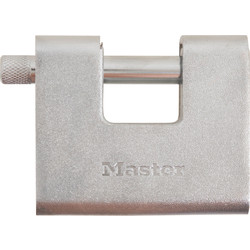 Master Lock Cadenas rectangulaire blindé Master Lock 80mm - 11580 - de Toolstation