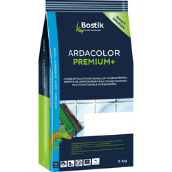 Bostik Mortier de jointement multifonctionnel Bostik Ardacolor Premium+ 5kg Gris argent - 11909 - de Toolstation