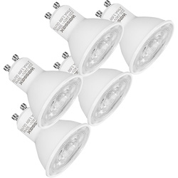 Ampoules LED dimmables GU10 3,6W 345lm 2700K - Lot - 13887 - de Toolstation