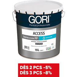 Gori Impression intérieure GoriAccess PP blanc mat - Chantier 15L *Exclu magasin* - 14121 - de Toolstation