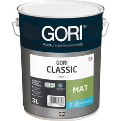 Gori Peinture intérieure GoriClassic blanc mat 3L - 14126 - de Toolstation