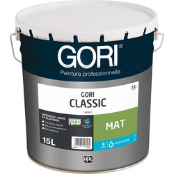 Gori Peinture intérieure GoriClassic blanc mat 15L *Exclu magasin* - 14129 - de Toolstation