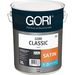 Gori Peinture intérieure GoriClassic blanc satin 3L 14133 de Toolstation