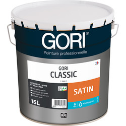 Gori Peinture intérieure GoriClassic blanc satin 15L *Exclu magasin* - 14134 - de Toolstation