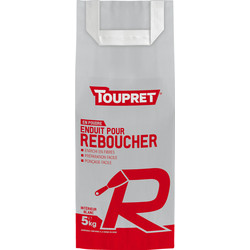 Toupret Enduit pour reboucher poudre R chantier Toupret 5kg - 14267 - de Toolstation