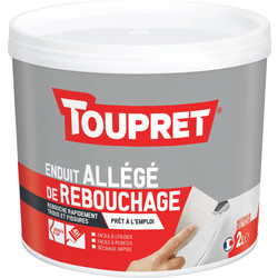 Toupret Enduit de rebouchage allégé en pâte Toupret 2L - 14274 - de Toolstation