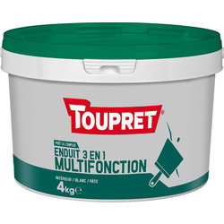 Toupret Enduit multifonction 3en1 pâte Chantier Toupret 4kg - 14299 - de Toolstation