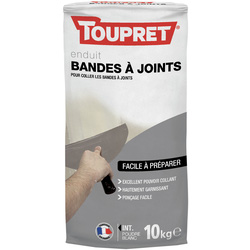 Toupret Enduit bandes à joints poudre Toupret 10kg *Exclu Magasin* - 14329 - de Toolstation