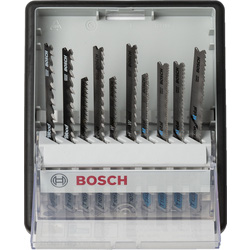 Bosch Coffret lames de scie sauteuse mixtes Bosch Robust Line 10 pièces - 15812 - de Toolstation