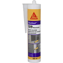 SIKA Mastic silicone Menuiserie Sikaseal 109 300ml Transparent - 15830 - de Toolstation
