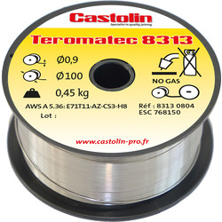 Castolin Fil fourré sans gaz Castolin Ø0,9mm 0,45kg 17403 de Toolstation