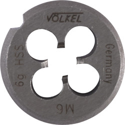 Volkel Filière ronde métrique Volkel HSS M6x1,00mm 17915 de Toolstation