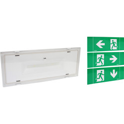 Schneider Bloc autonome éclairage sécurité LED Schneider Pyros ESI - BAES - 18088 - de Toolstation