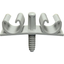ING Fixations Fix-ring multi double gris Ing Ø16 à 20 mm 18369 de Toolstation