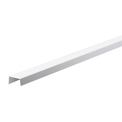 Profile PVC adhésif carré U Smart Profile Nordlinger blanc 2,60m