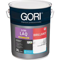 Gori Peinture laque brillant GoriLaq Blanc Cal 3L - 18545 - de Toolstation
