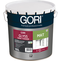 Gori Peinture isolante intérieure GoriGlyss Sans Tension blanc mat 15L *Exclu magasin* - 18552 - de Toolstation