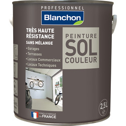 Blanchon Peinture sol satinée Blanchon 2,5L Gris foncé - 18555 - de Toolstation