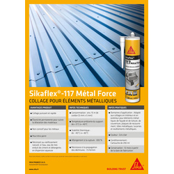 Colle construction Sikaflex 117 Metal Force