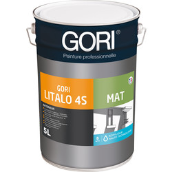 Gori Peinture façade GoriLitalo 4S mat 5L Blanc - 21449 - de Toolstation