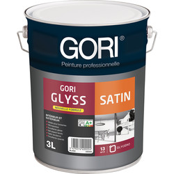 Gori Peinture boiseries GoriGlyss NV satin blanc 3L 21451 de Toolstation