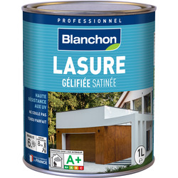 Blanchon Lasure gélifiée Blanchon satin 1L Chêne moyen 21465 de Toolstation