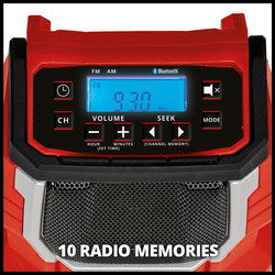 Radio sans fil Einhell TE-CR 18 Li BT Solo (machine seule)