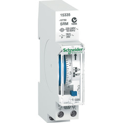 Schneider Electric Interrupteur horaire électromécanique Acti9 IH Schneider 1 canal 21888 de Toolstation