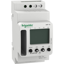 Schneider Electric Interrupteur horaire programmable Acti9 IHP Schneider 1 canal 21889 de Toolstation