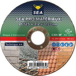 SEA Disque à tronçonner matériaux SEA PRO 115x3,2x22,23 mm 22240 de Toolstation