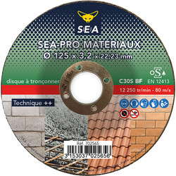 SEA Disque à tronçonner matériaux SEA PRO 230x3,2x22,23 mm 22243 de Toolstation