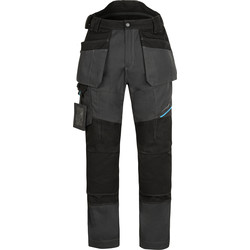 Portwest Pantalon de travail WX3 avec poches holster + protège-genoux Portwest 38 gris métal *Dispo 48h* - 22844 - de Toolstation