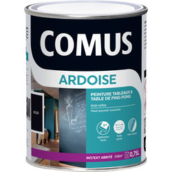 Comus Peinture ardoise Comus noire 0,75L - 22852 - de Toolstation