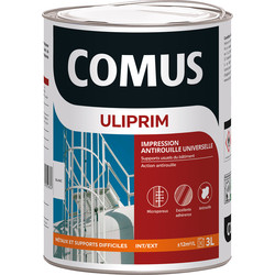 Comus Impression antirouille Uliprim Comus 3L Blanc - 22874 - de Toolstation