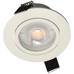 Arlux Spot encastré LED orientable Ø 82mm SPT202 Arlux Blanc - 5W - 400lm - 4000K - 22944 - de Toolstation