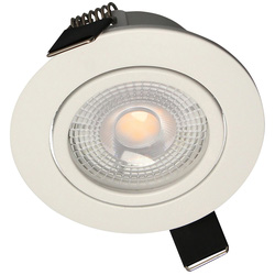 Arlux Spot encastré LED orientable et gradable Ø 82mm SPT202 Arlux Blanc - 5W - 400lm - 2700K - 22946 - de Toolstation