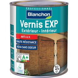 Blanchon Vernis haute protection bois EXP Blanchon 1L Incolore brillant 22999 de Toolstation