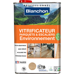 Blanchon Vitrificateur Parquet Environnement Biosourcé Blanchon 5L Satiné - 23011 - de Toolstation