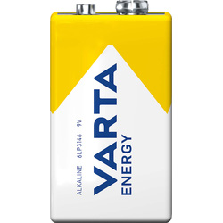 VARTA Piles alcalines Energy Varta 9V / 6LR61 - 25016 - de Toolstation