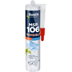 Bostik Mastic colle & joint MSP 106 invisible Bostik - SNJF 290ml Transparent 26248 de Toolstation