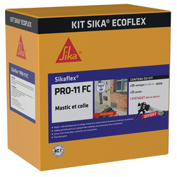 Sika Kit Sika Ecoflex mastic-colle Pro-11FC Purform Gris béton - 27106 - de Toolstation