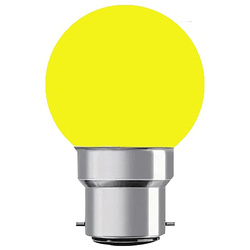 Arlux Ampoule LED sphérique B22 triac Arlux 2W - 200lm - Jaune 30041 de Toolstation