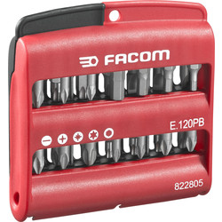 Facom Boîte d'embouts mixtes Facom High Perf' 1/4" 28 pièces - 30089 - de Toolstation