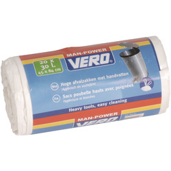 Vero Sacs poubelle Vero 30L Blanc 31678 de Toolstation