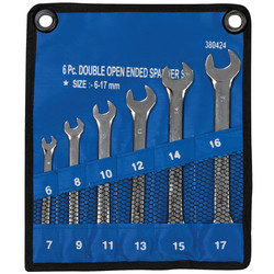 Silverline Set de clés plates 6 pcs - 31930 - de Toolstation