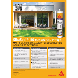 Mastic silicone SIKA SikaSeal 110 Menuiserie & Vitrage