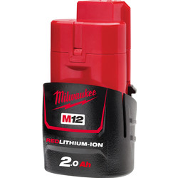 Milwaukee Batterie Milwaukee M12 B 12V Li-ion 2Ah - 40310 - de Toolstation