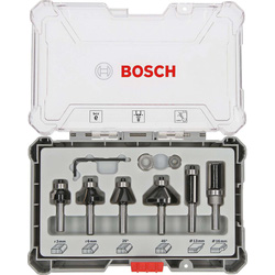 Bosch Fraise à araser et de bordage Bosch 6 pièces 41104 de Toolstation