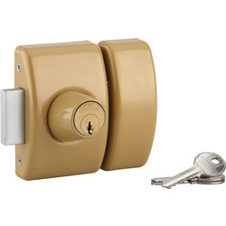 Thirard Verrou de s√ªreté Thirard Design Epoxy bronze - 23x50mm - 46516 - de Toolstation